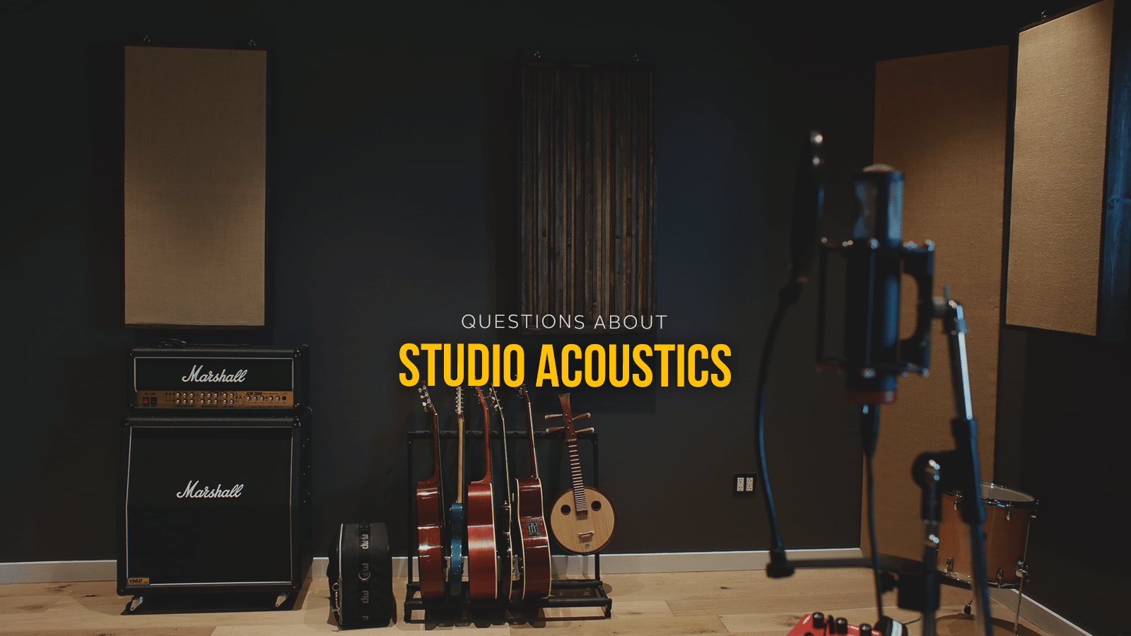 Output Home Studio Acoustic Treatments